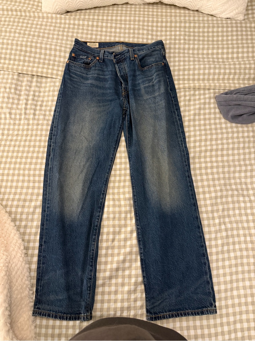 Classic women’s Blue Straight-Leg Jeans